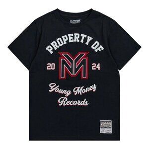 Lil Wayne Property Of YMCMB T-Shirt Tee Black Weezy Rap Men's